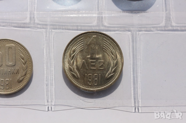 Лот циркулационни монети 1981 + подарък, снимка 4 - Нумизматика и бонистика - 51990482