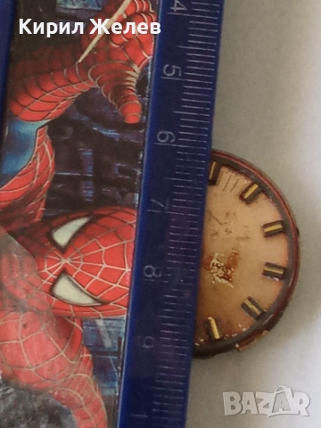 Механизъм с циферблат от стар ръчен часовник 52092, снимка 7 - Мъжки - 52253777
