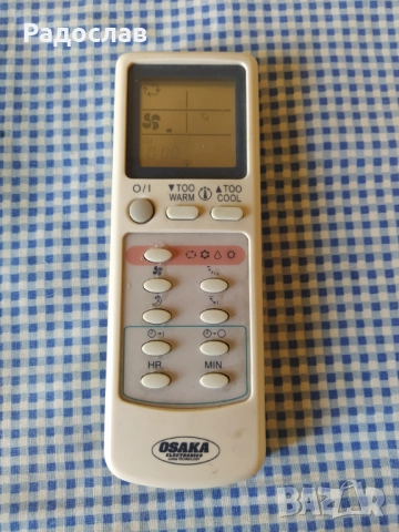 OSAKA оригинално дистанционно за климатик , снимка 2 - Климатици - 52106121