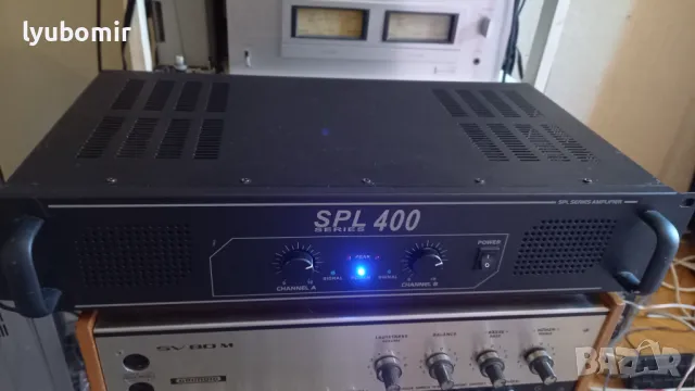 Усилвател SPL-400, снимка 8 - Ресийвъри, усилватели, смесителни пултове - 47651376