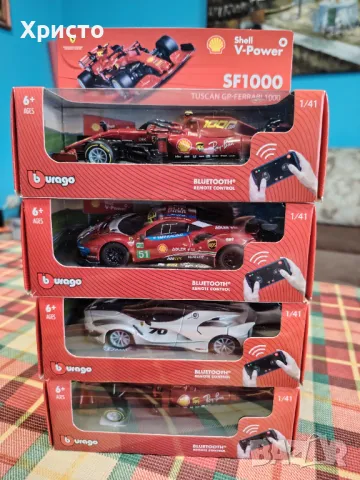 Колекционерски Количка Ферари, снимка 5 - Колекции - 49694495