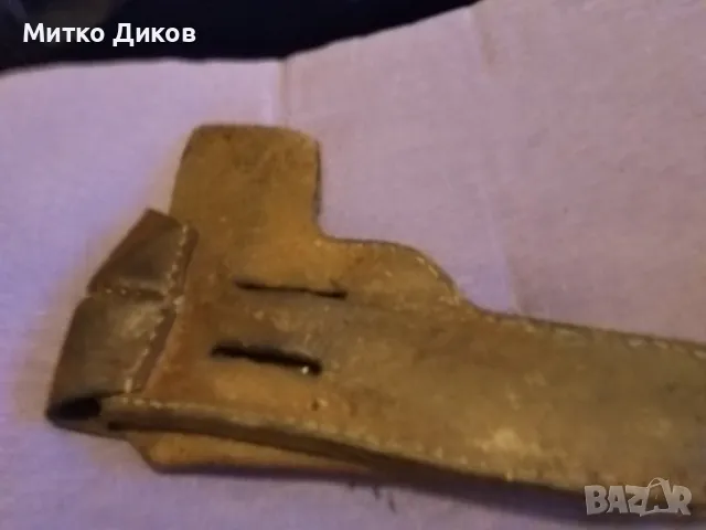 Закрит кобур за ТТ естествена кожа 20см, снимка 3 - Оборудване и аксесоари за оръжия - 48103039