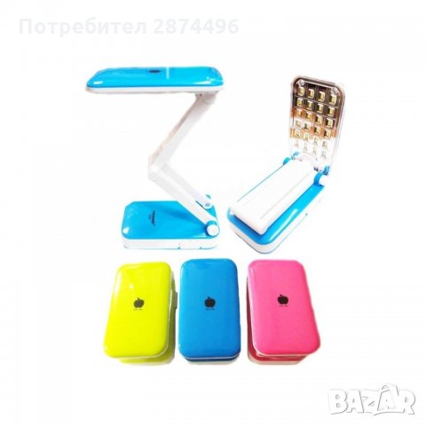 НАСТОЛНА ЛАМПА ЗА ОФИС - СГЪВАЕМА LED ЛАМПА 1018, снимка 5 - Други стоки за дома - 34597612