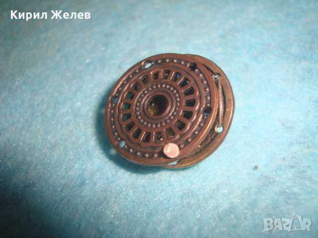 СТАР БРОНЗОВ НАКИТ ИНТЕРЕСНО БИЖУ КОПЧЕ с ФАСЕТИРАН МАРКАЗИТ и ЦВЕТНИ МЪНИСТА 60541, снимка 7 - Антикварни и старинни предмети - 35641892