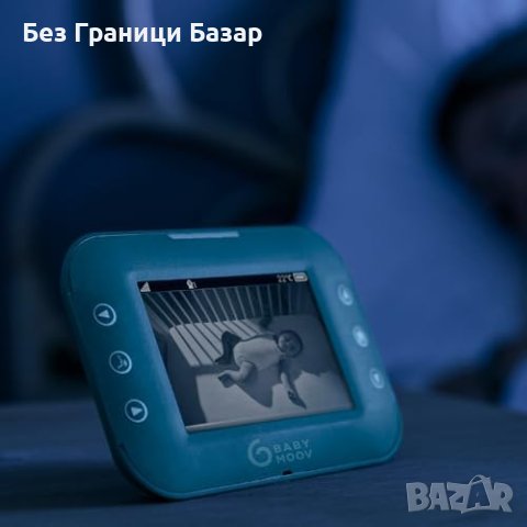 Нов Babymoov Безжичен Бебефон с камера 3.5 Инча Екран, 300м Обхват, снимка 2 - Бебефони - 43421202