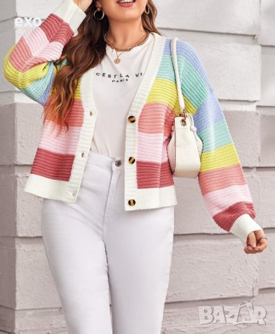 Жилетка голям размер, Елегантна жилетка, Ефектна жилетка, снимка 3 - Жилетки - 43244043