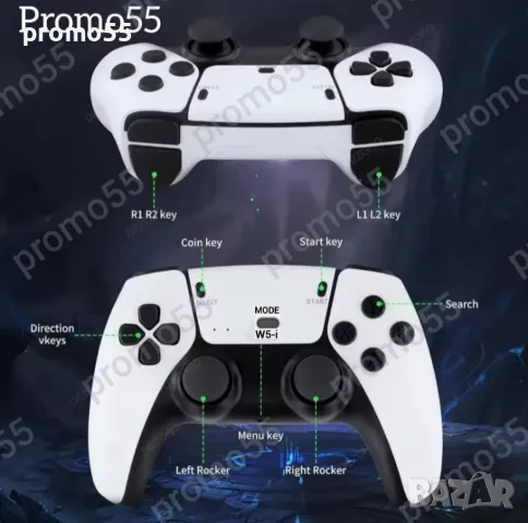 Игрова конзола с вградени игри, TV Game Stick Pro, Super Mario, снимка 12 - Други игри и конзоли - 48797997