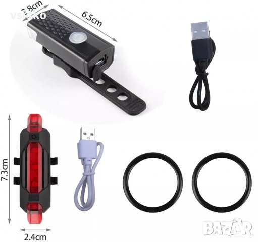 LED светлини комплект за велосипед , снимка 5 - Аксесоари за велосипеди - 38892578