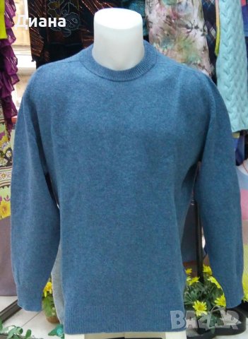 Мъжки пуловери от естествени материи-мерино,ламска вълна, снимка 6 - Пуловери - 43435793