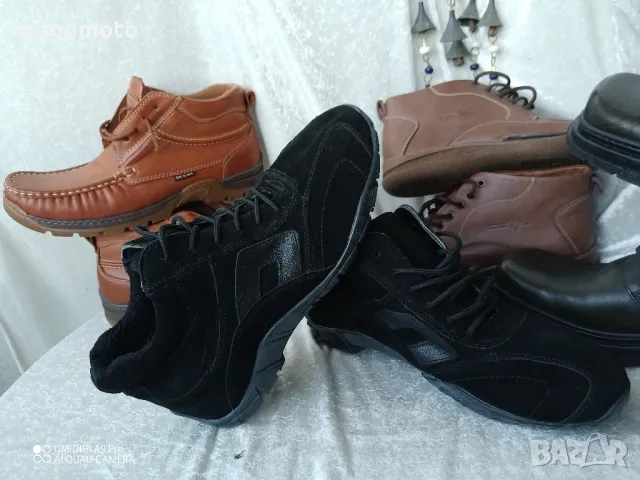 Боти, НОВИ мъжки боти, 💯% висококачествена естествена кожа, снимка 10 - Мъжки боти - 47559083