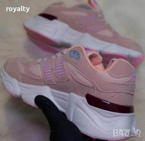 Дамски маратонки New Balance 9060 Розово, снимка 3 - Маратонки - 51629143