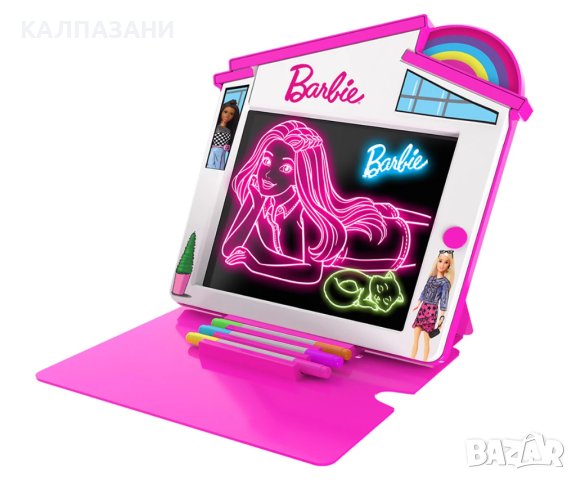 Светеща дъска за рисуване Premium Glow Pad Barbie Diamant Toys 5115, снимка 2 - Рисуване и оцветяване - 42991104