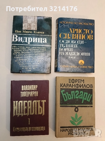 Кладенецът на спомените. Книга 1: Идеалът - Владимир Топенчаров