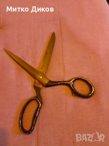 Ножица Трусетал Trusetal маркова немска винтидж перфектна 210мм на 105 мм острие, снимка 5 - Други - 53565057