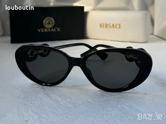 Versace 2023 дамски слънчеви очила котка, снимка 3 - Слънчеви и диоптрични очила - 44865320