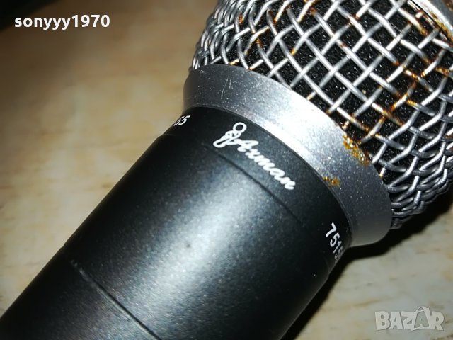 axman 75155 profi mic+кабел+държач-внос germany 1805211025, снимка 8 - Микрофони - 32914495