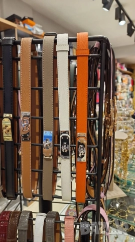 колани от естествена кожа в кутия hermes , снимка 2 - Колани - 51878819