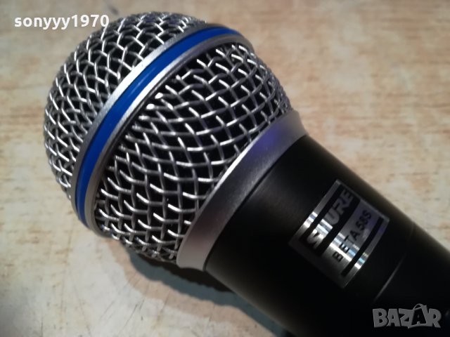 shure beta sm58s-profi mic-внос швеицария 2603212040, снимка 9 - Микрофони - 32317114