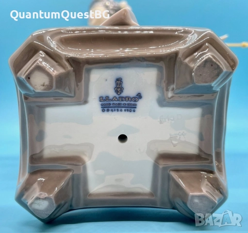 Lladro Spain Japanese Geisha “Teruko” w/ Folded Parasol “Гейшата”, снимка 9 - Статуетки - 52830312