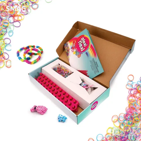 Комплект с 800 гумени ленти и 15 аксесоара S_1246670, снимка 3 - Образователни игри - 49222357