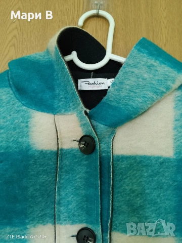 Вълнено горнище с качулка, снимка 3 - Якета - 53384046