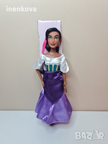 Оригинална кукла Есмералда - Парижката Света Богородица - Дисни Стор Disney store нова без кутия, снимка 5 - Кукли - 39142452