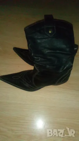 Естествена кожа ботуши - Ellen Blake, снимка 3 - Дамски ботуши - 48426036