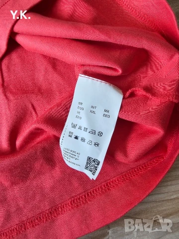 Оригинална мъжка тениска с яка Hugo Boss, снимка 4 - Тениски - 51245185