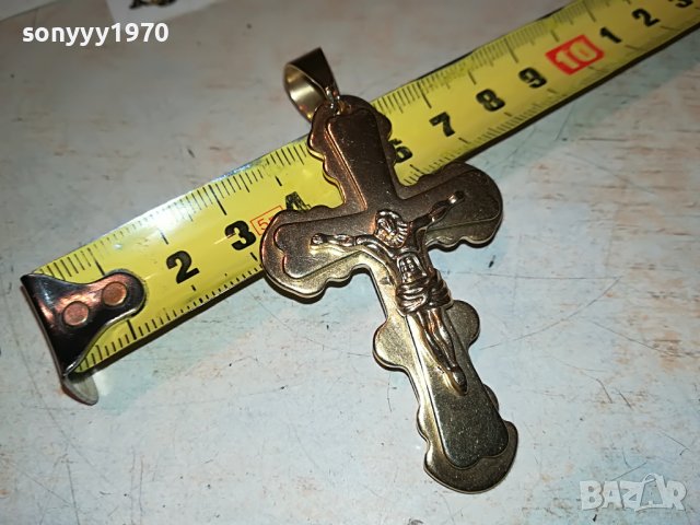 ЗЛАТЕН КРЪСТ С ХРИСТОС 2809221810, снимка 4 - Колекции - 38150049