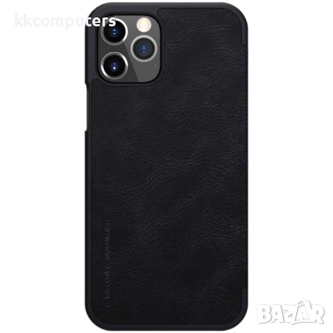 Apple iPhone 12 Pro/12 Nillkin Кожен Калъф и Протектор