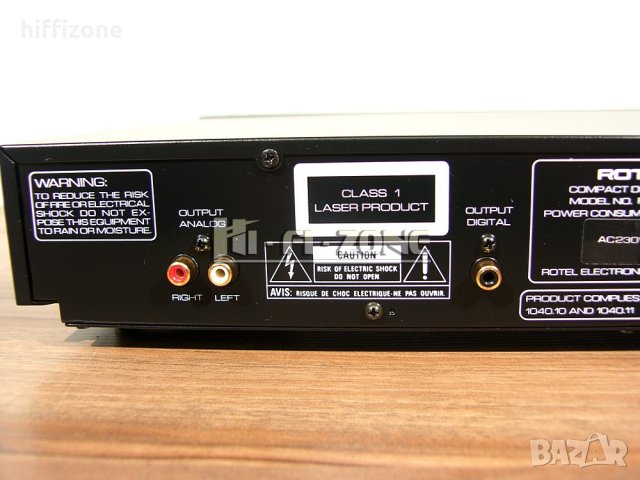 CD ПЛЕЪР  Rotel rcd-970bx , снимка 7 - Ресийвъри, усилватели, смесителни пултове - 33468080