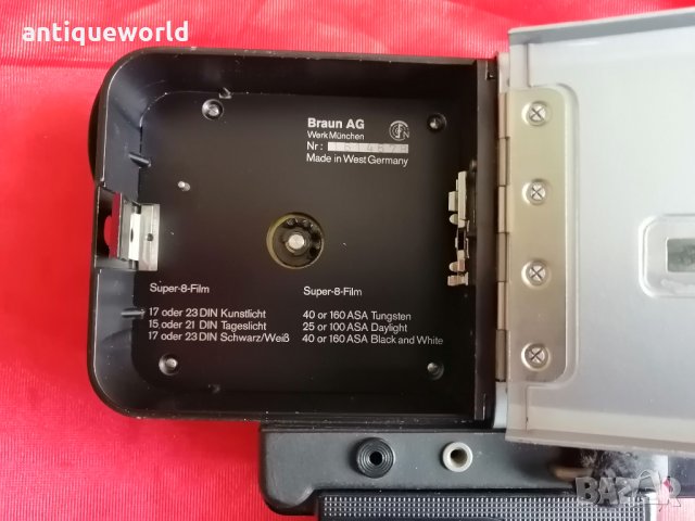 Стара Колекционерска Камера  NIZO 156 Micro, снимка 5 - Антикварни и старинни предмети - 34593050