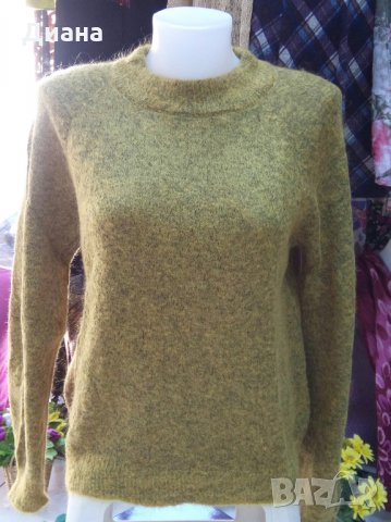 Блузони и пуловери от мохер-ръчно плетиво, снимка 5 - Блузи с дълъг ръкав и пуловери - 32547561