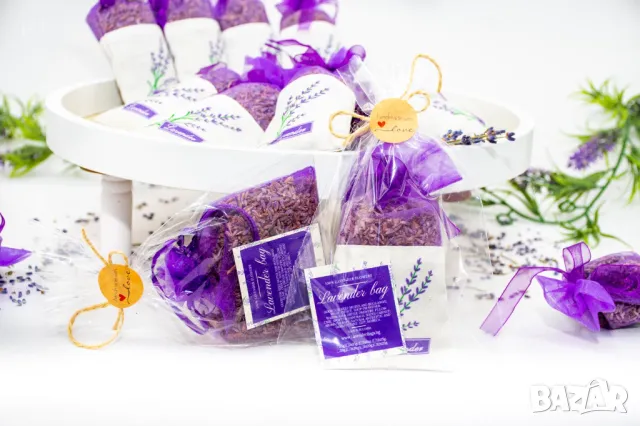 Лавандулови торбички на едро и дребно,България,чужбина,персонализиран етикет, етерични масла и вода