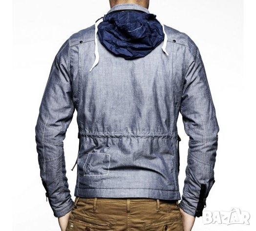 Намалено ORGANIC by G-star Raw 5620 Dazzle Field Rinsed Jacket Колекционерско Яке Био Памук-XL, снимка 14 - Якета - 27168131