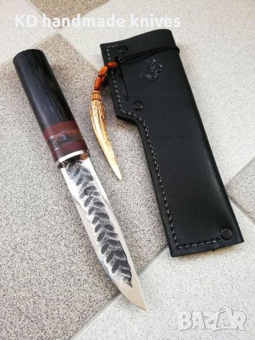 Ръчно изработен ловен нож от марка KD handmade knives ловни ножове, снимка 6 - Ножове - 39523881