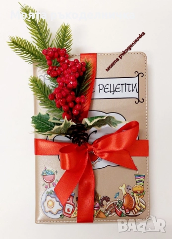 Тефтер с коледна декорация , снимка 3 - Други - 52821756
