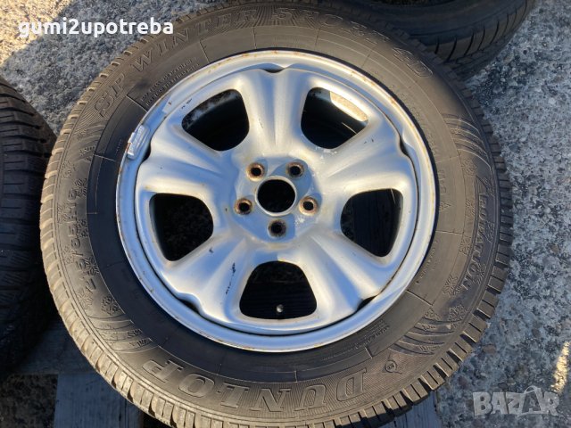 16 джанти 5х100 SUBARU Forester 215/65/16 Dunlop 2014г 5,5-6,5мм, снимка 5 - Гуми и джанти - 43840254