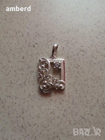 Уникален сребърен винтидж медальон, снимка 2 - Колиета, медальони, синджири - 53463610