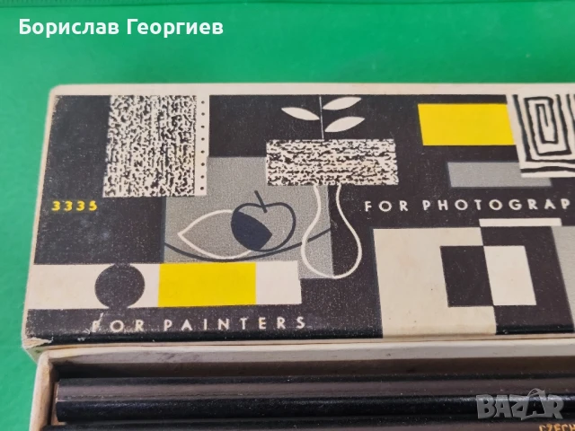 Стар нов комплект моливи Bohemia black star 3335/1, снимка 3 - Колекции - 50903619