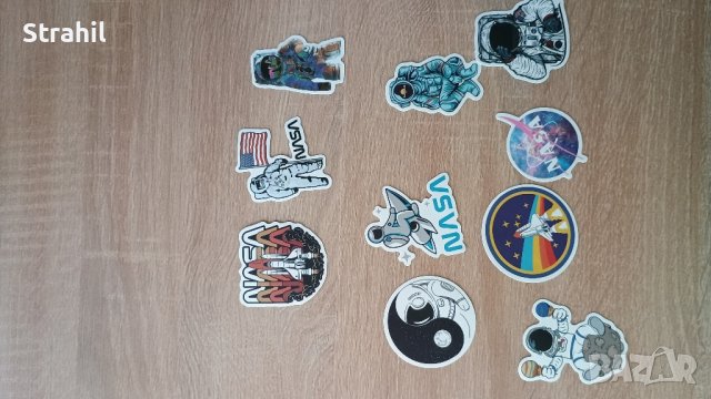 Стикери на космическа тематика -НАСА, снимка 3 - Други - 43927352