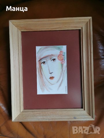 Стара картина акварел