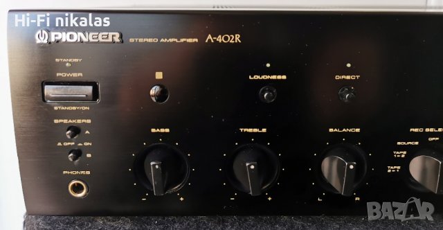 стерео усилвател PIONEER A-402R, снимка 7 - Ресийвъри, усилватели, смесителни пултове - 43973517