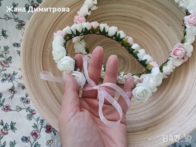 Ръчно изработени венчета , снимка 10 - Аксесоари за коса - 33662849