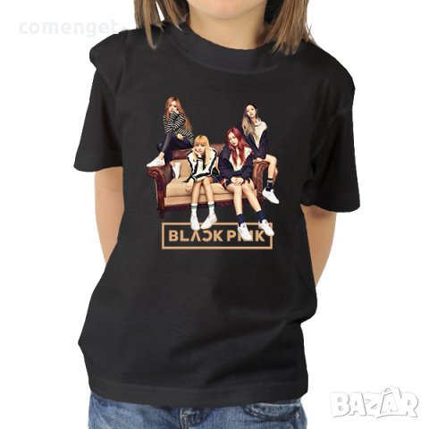 Мъжки и Дамски тениски K POP BLACK PINK BTS! Или с твоя идея!, снимка 3 - Тениски - 26043497