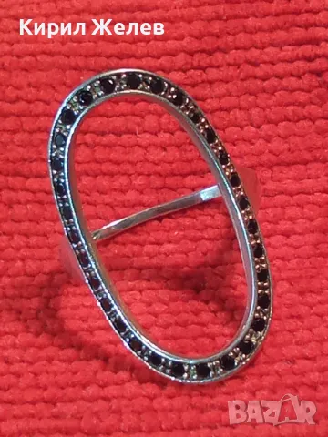 ФИН АРТИСТИЧЕН МАРКАЗИТЕН СРЕБЪРЕН ПРЪСТЕН СРЕБРО 925 ПРОБА ЮВЕЛИРНА АРТ ИЗРАБОТКА 48583, снимка 11 - Пръстени - 49150443