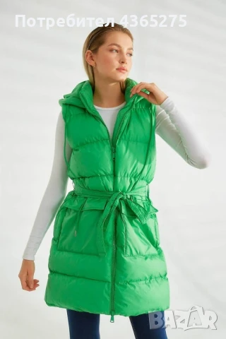 Последни размери 💕дебели елеци ,2 цвята, снимка 3 - Елеци - 51350656