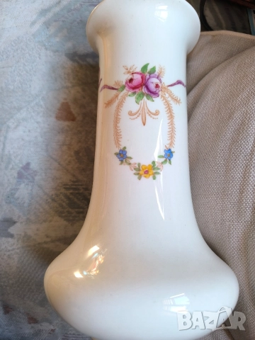 английска старинна ваза арт нуво бранда crown ducal, снимка 2 - Вази - 44572037