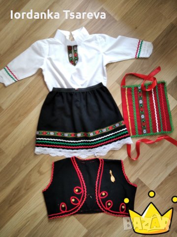 Народни носии за деца 💯🇧🇬☘️, снимка 3 - Детски рокли и поли - 33376435