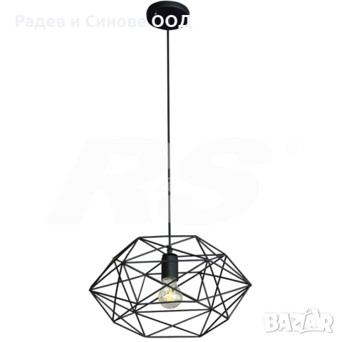 Полилей RS 3228-1 BK E27 (313042)